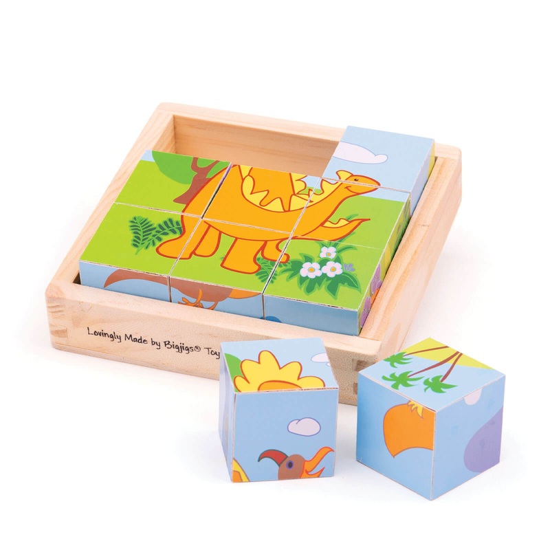 Dinosaur Cube Puzzle