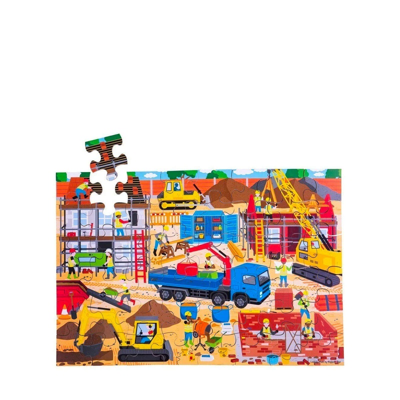 Floor Puzzle Construction Site – 48 pieces