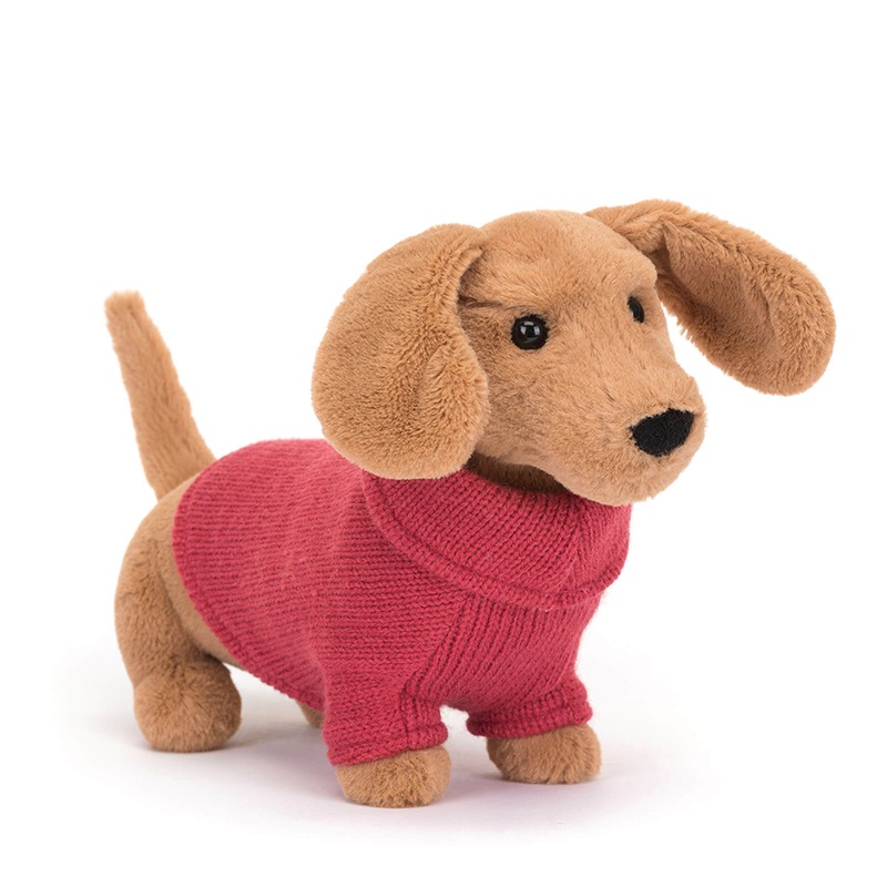 Sweater Sausage Dog Pink