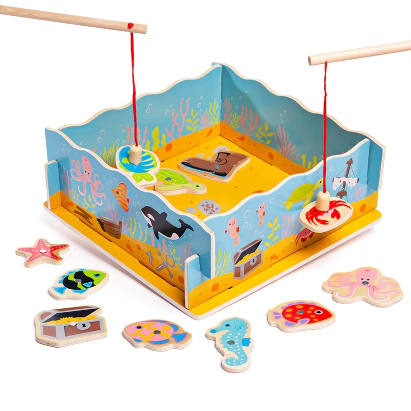 Wooden Fishing Game