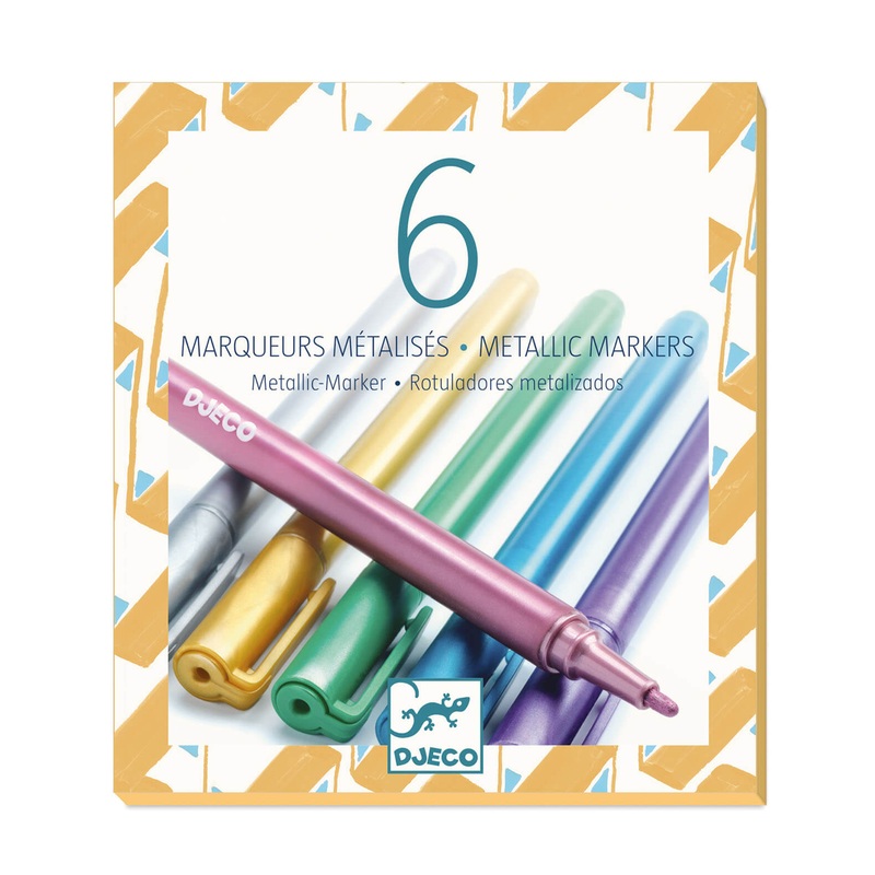 6 Metallic Markers