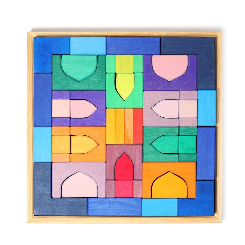Coloured Building Block Set – 1001 Nights