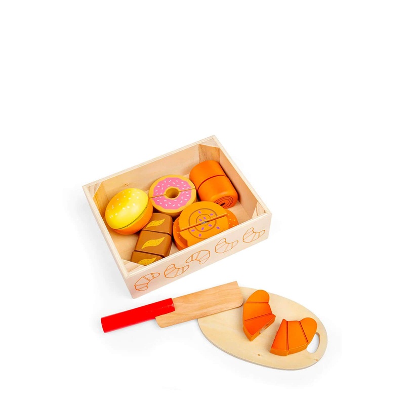Cutting Bread and Pastries Crate