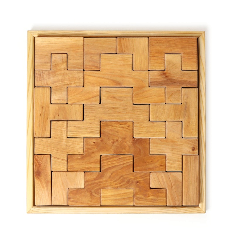 Natural Building Block Set – Stairway