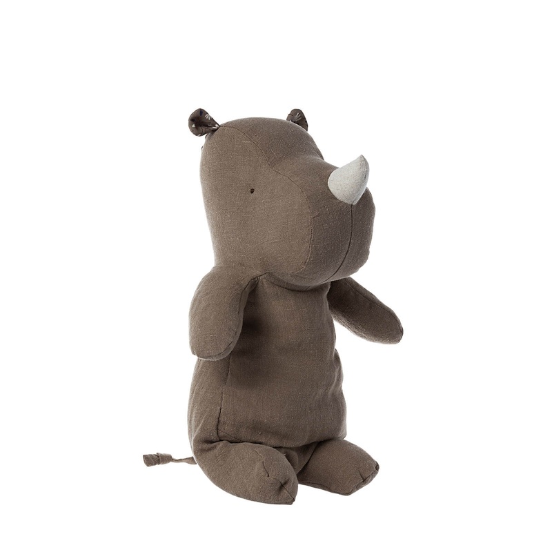 Safari Friends Medium Rhino – Light Brown