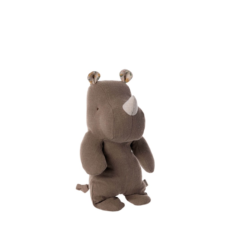 Safari Friends Small Rhino – Chocolate