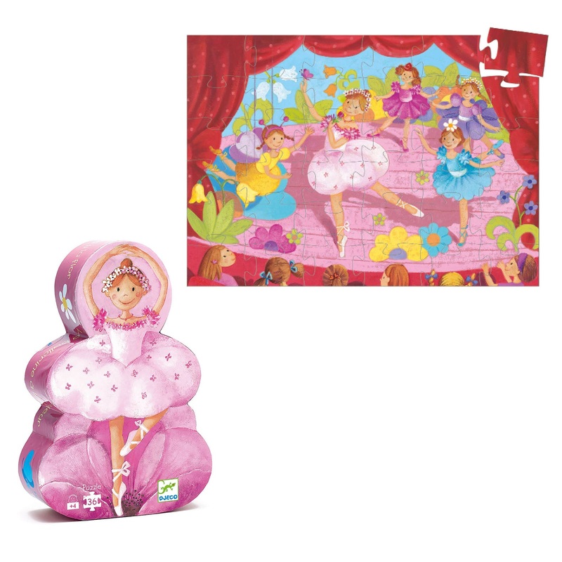 Silhouette 36 Piece Puzzle – The Ballerina