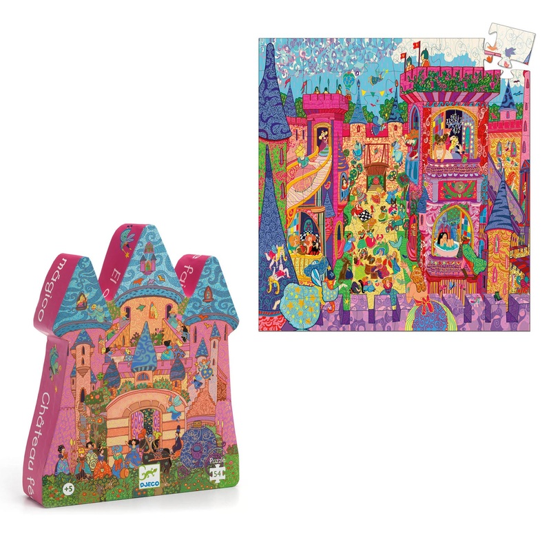 Silhouette 54 Piece Puzzle – The Fairy Castle
