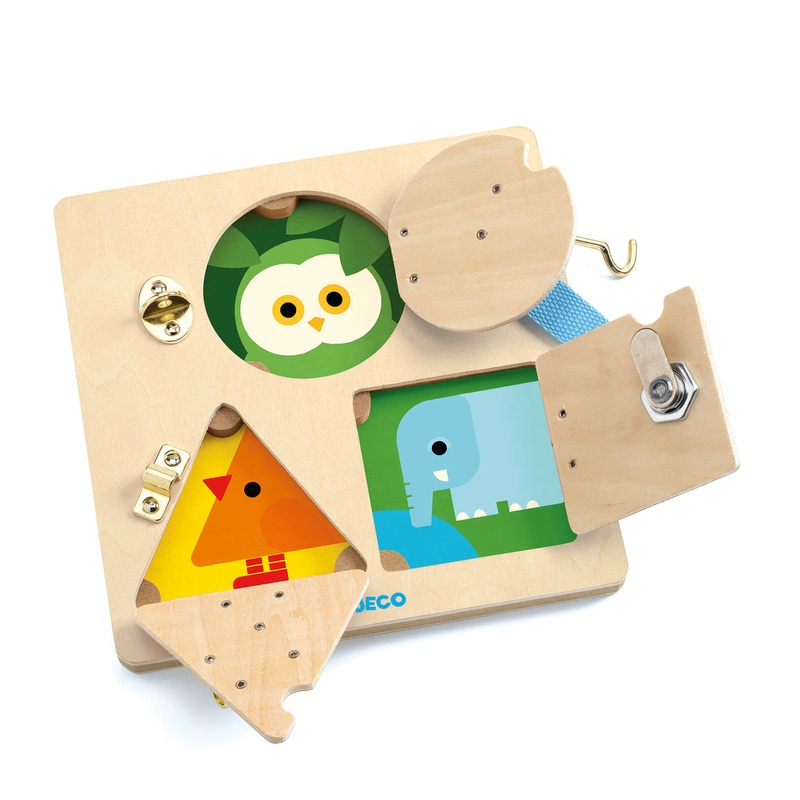 Wooden Animal Lock Basic