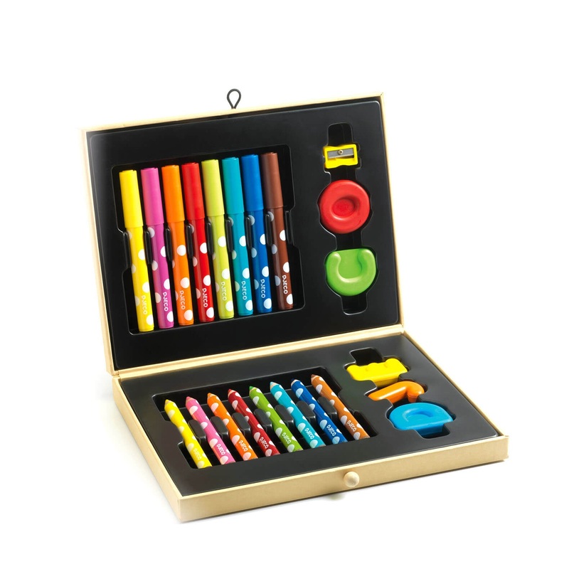 Wooden Box Of Colours