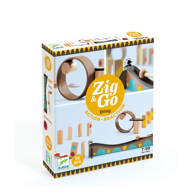 Zig and Go Construction Game – Dring 25 Pieces
