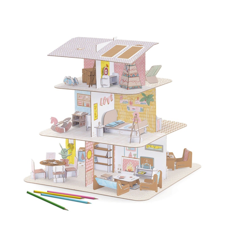 Colour Assemble Play Craft Set – Dolls House