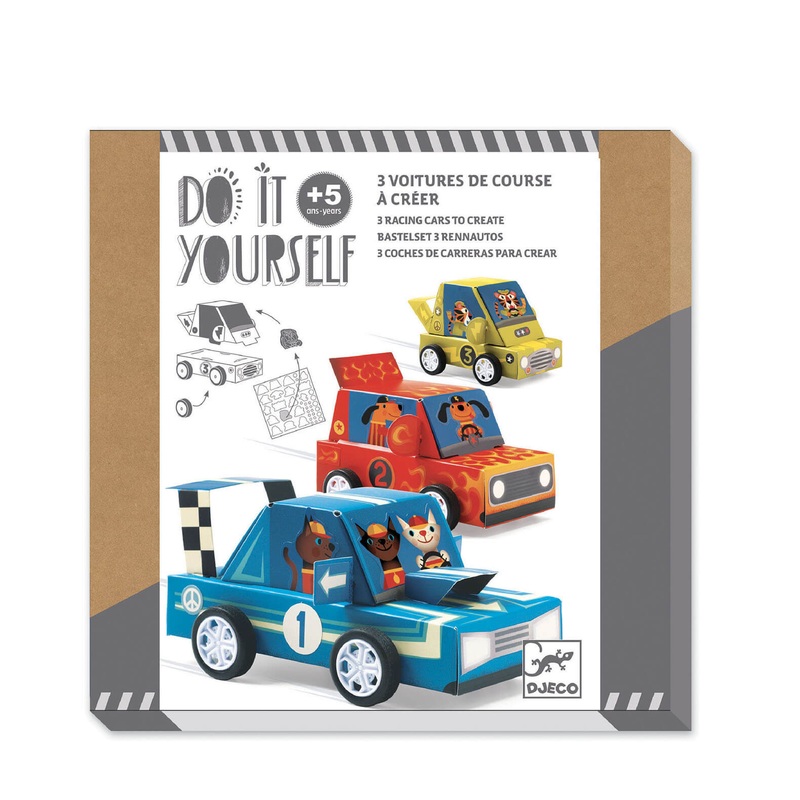 Do It Yourself Craft Set – Grand Prix Racing Cars