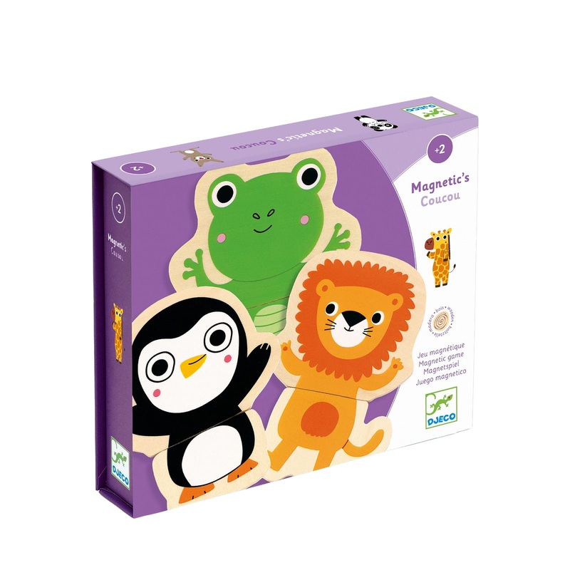 24 Magnetic Pieces – Jungle Babies