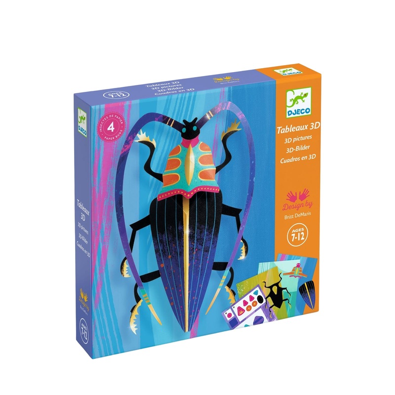 3D Paper Craft Set – Bugs