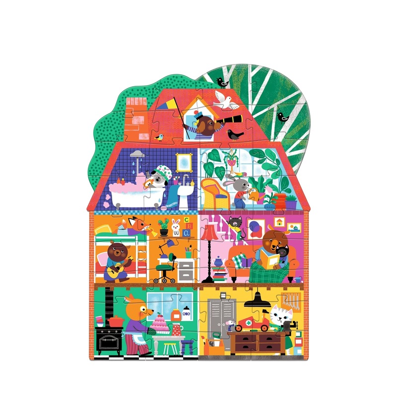 Giant 36 Piece Puzzle – The Little Buddies House