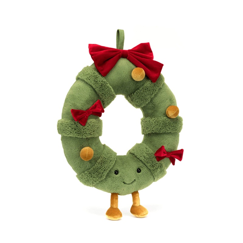 Amuseable Decorated Christmas Wreath