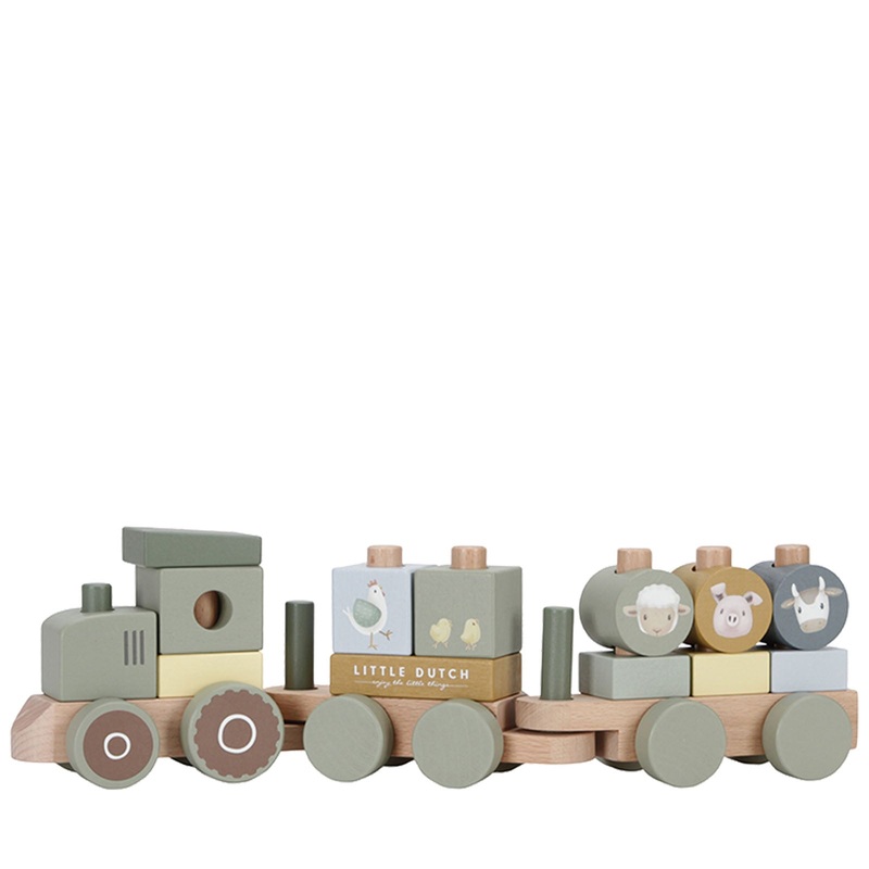 Stacking Train Tractor – Little Farm