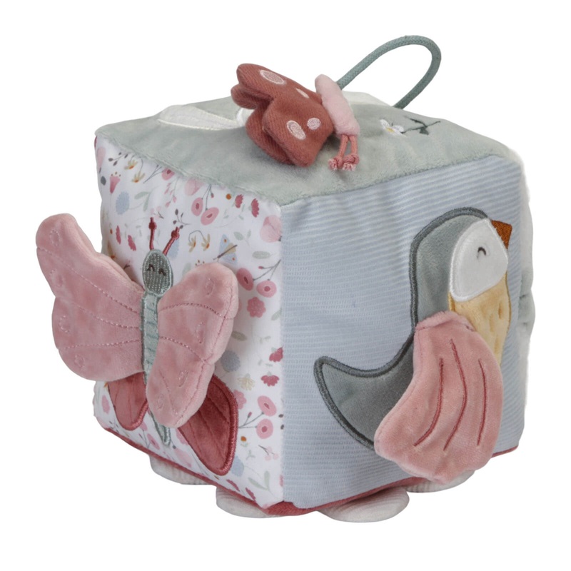 Activity Cube – Flowers and Butterflies