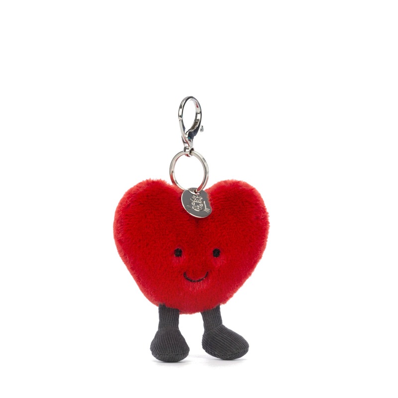 Amuseable Heart Bag Charm