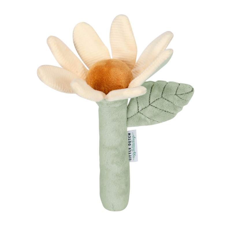 Rattle Toy – Yellow Flower