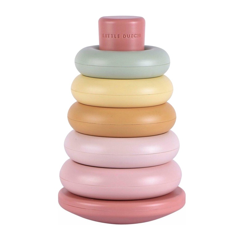 Stacking Rings – Pink