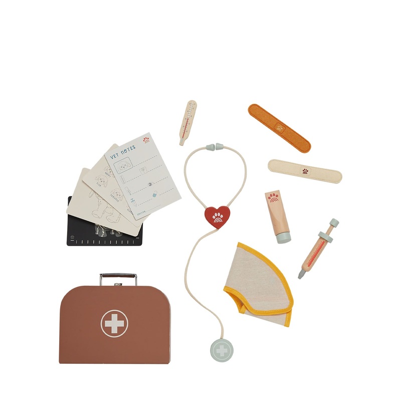 Dinkum Dog Vet Set – Clay