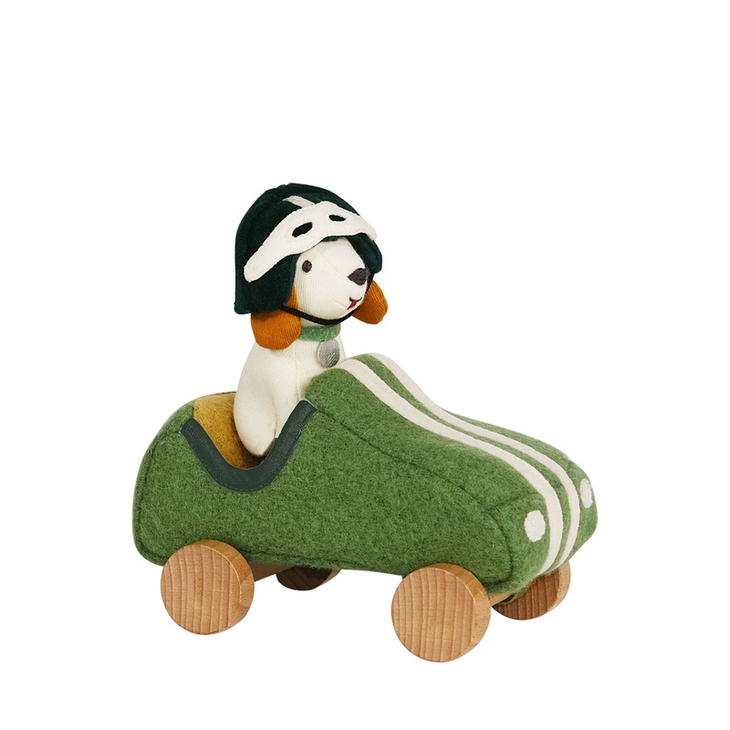 Holdie Dog-Go Racer Boy – Green