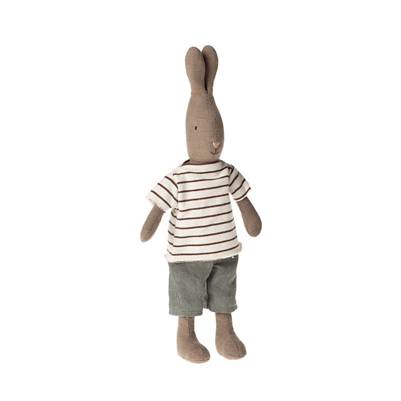 Brown Rabbit Size 2 – Striped Blouse and Pants