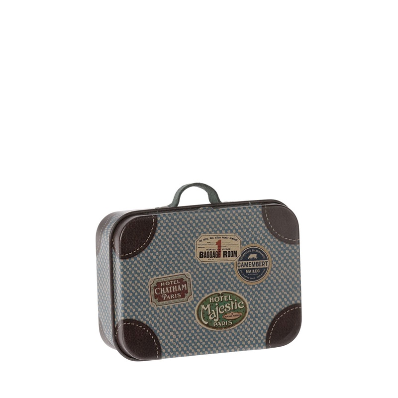 Micro Suitcase – Blue