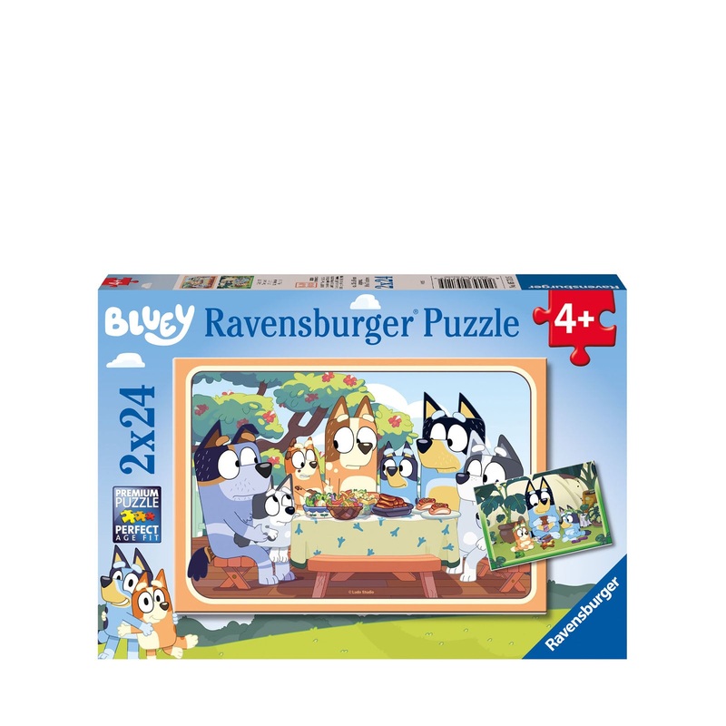 Bluey – 2 x 24 Piece Puzzles