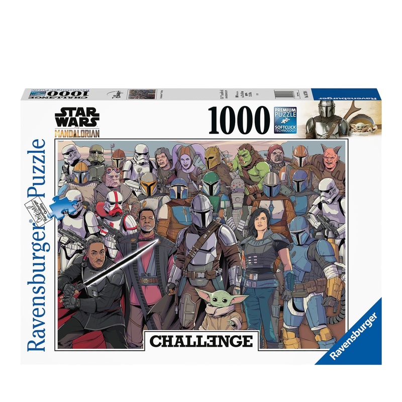 Challenge Star Wars The Mandalorian – 1000 Piece Puzzle