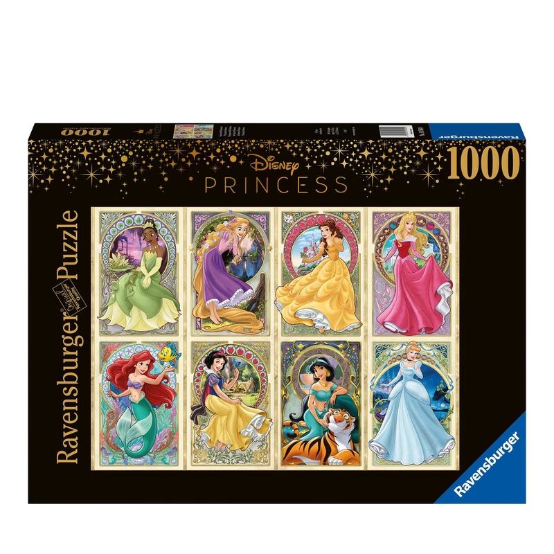 Disney Princesses – Art Nouveau – 1000 Piece Puzzle