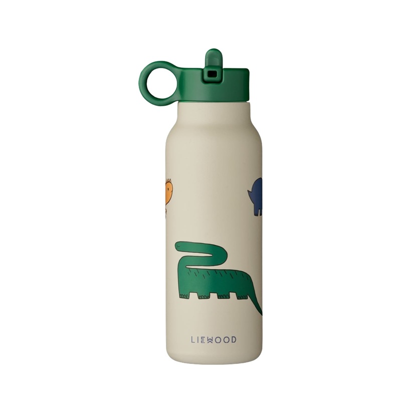 Falk Water Bottle 350ml – Dinosaurs / Mist