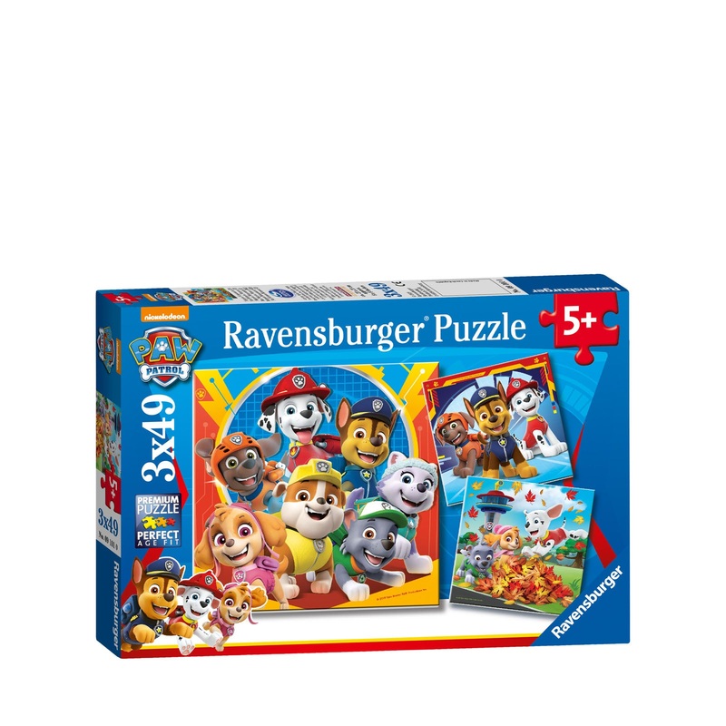Paw Patrol – 3 x 49 Piece Puzzles