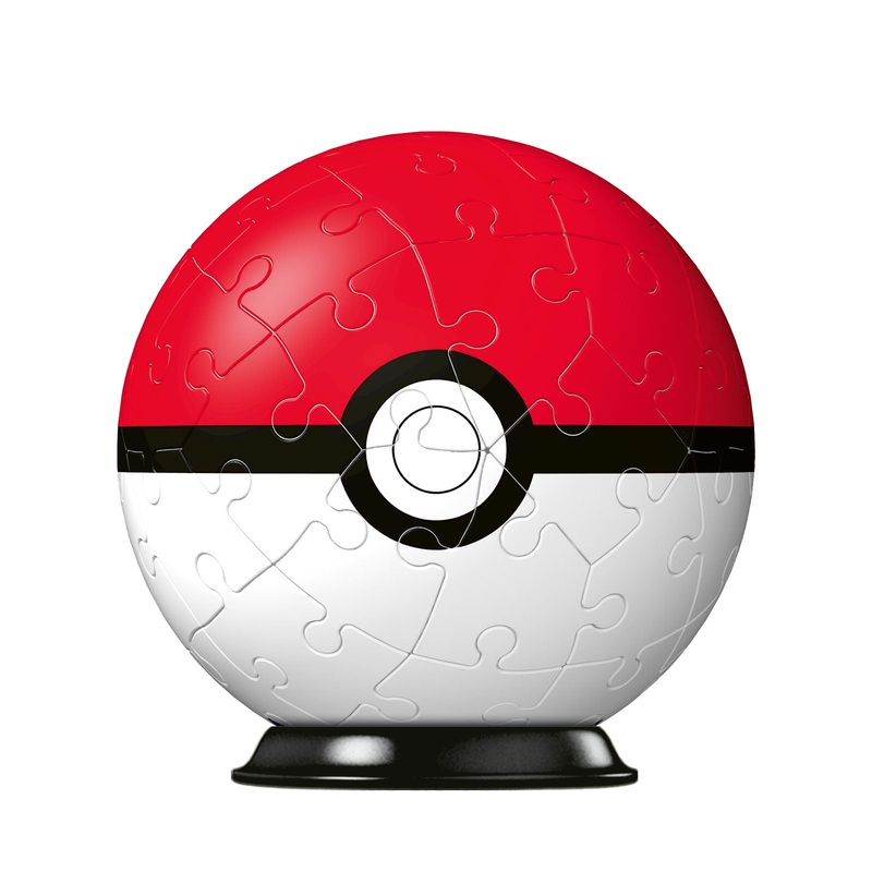 Pokemon Pokeball – 54 Piece 3D Ball Puzzle