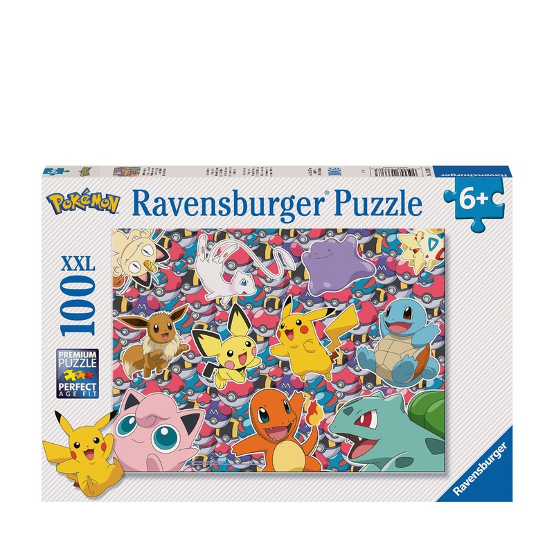 Pokemon Ready to Battle – 100 XXL Piece Puzzle