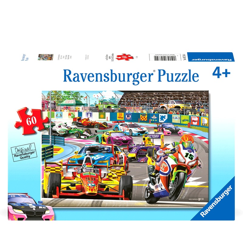 Racetrack Rally – 60 Piece Puzzle