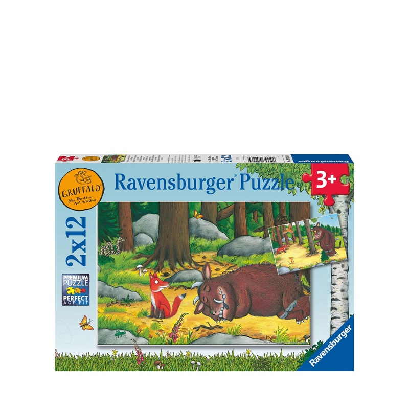 The Gruffalo – 2 x 12 Piece Puzzles