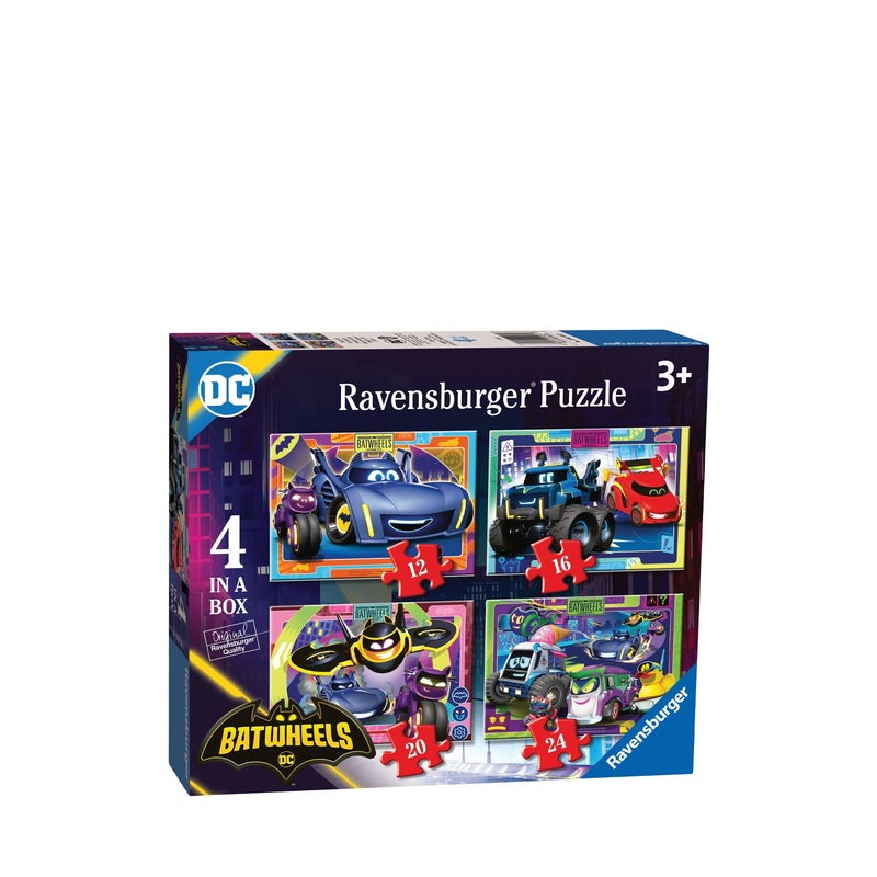 Batwheels – 4 Puzzles In a Box