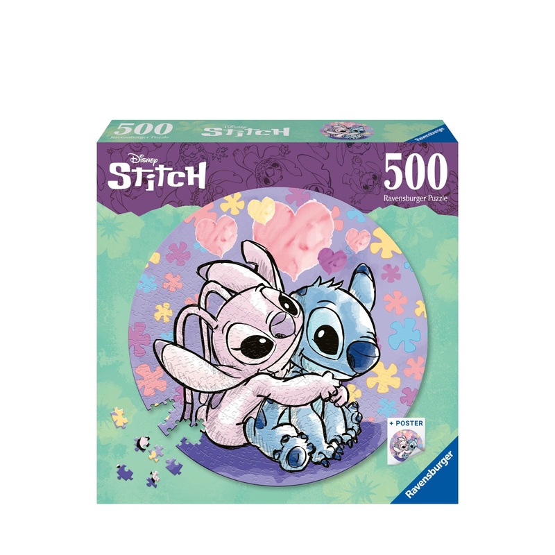 Disney Stitch – 500 Piece Circular Puzzle