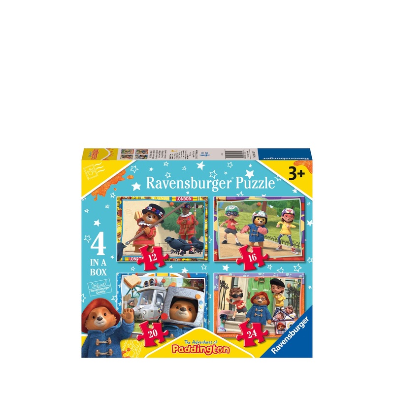 Paddington Bear – 4 Puzzles In a Box