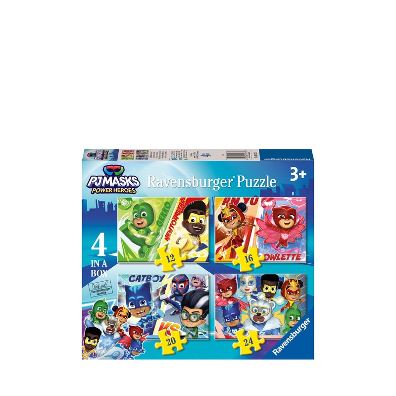 PJ Masks – 4 Puzzles In a Box