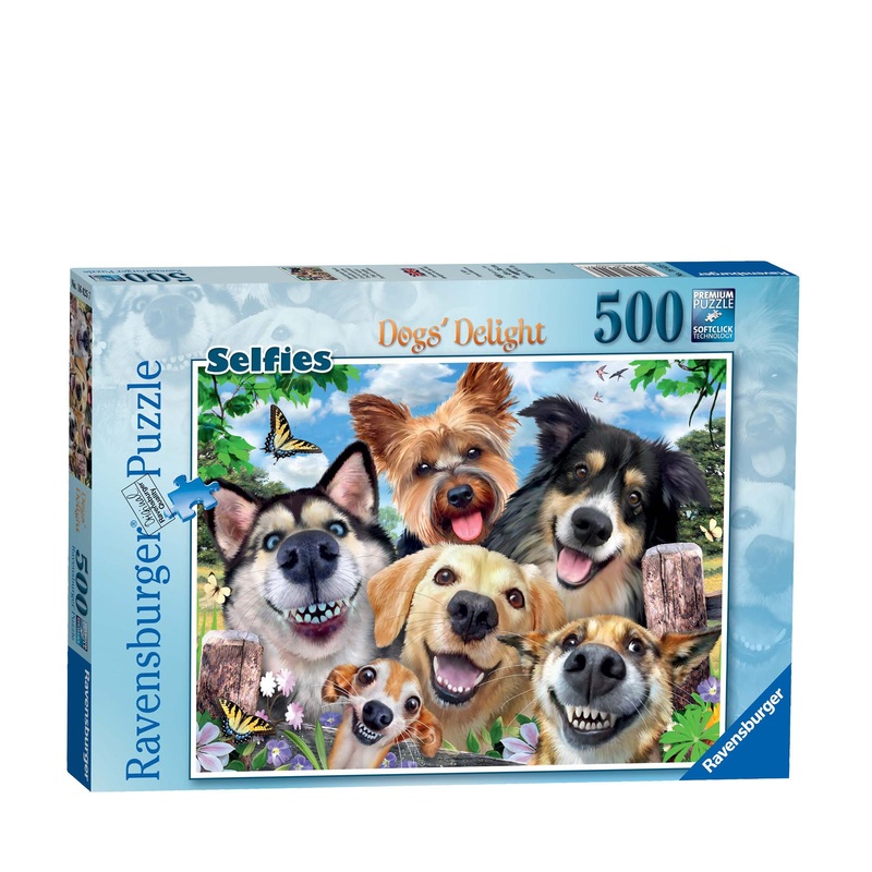 Selfies Dogs Delight – 500 Piece Puzzle