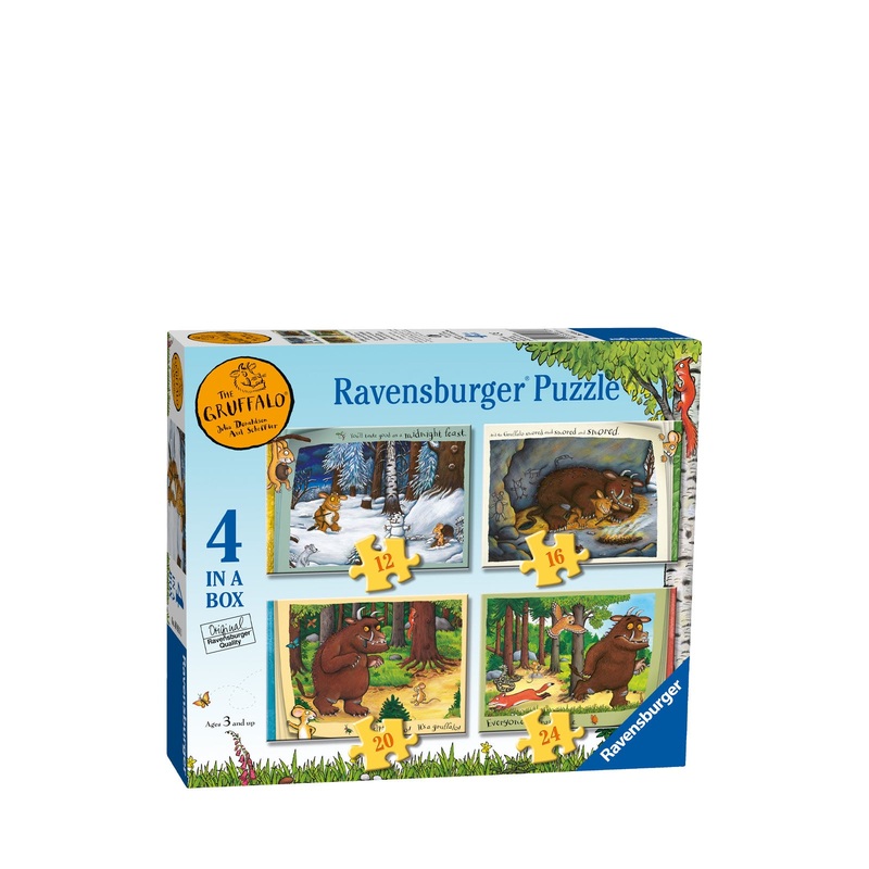The Gruffalo – 4 Puzzles In a Box