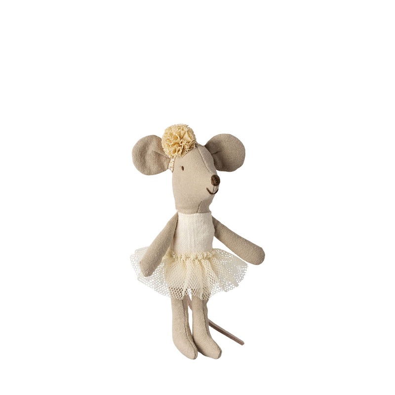 Ballerina Mouse Little Sister – Off White
