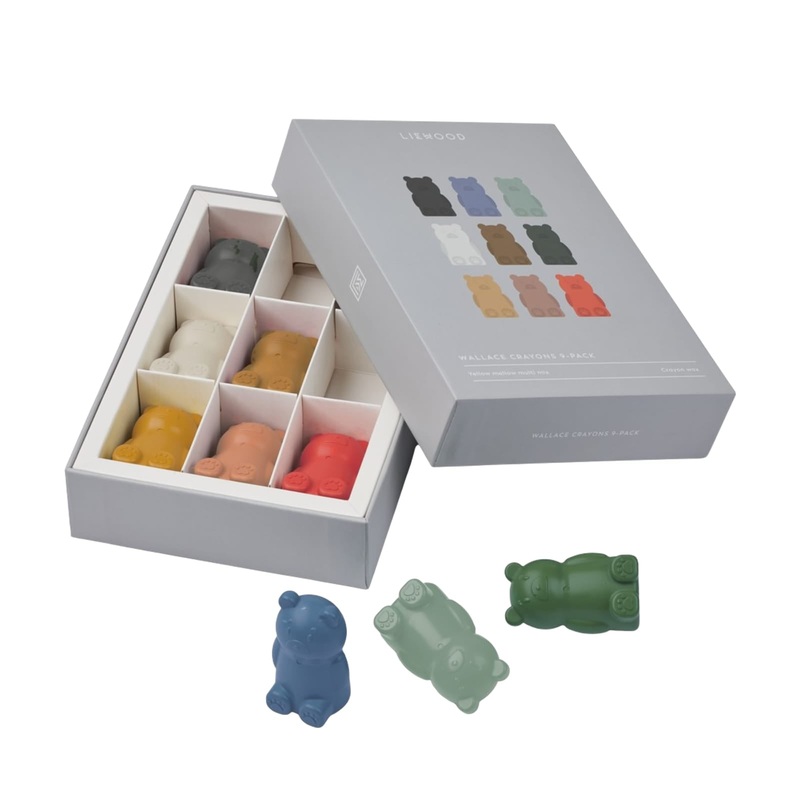 Wallace Crayons 9 Pack – Yellow Mellow Multi Mix