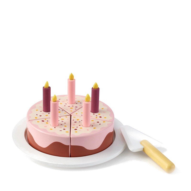 Wooden Birthday Cake