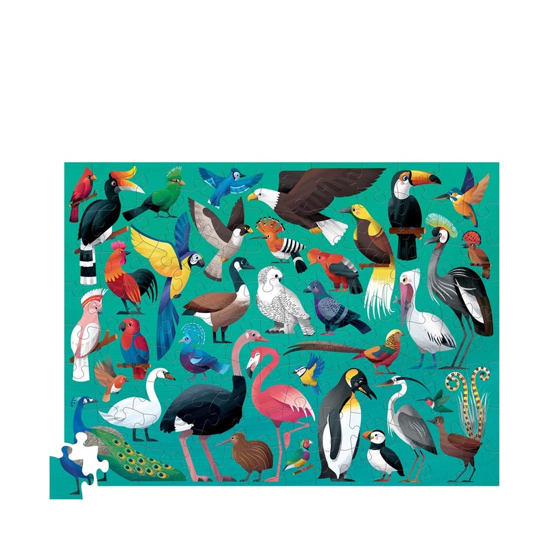 36 Beautiful Birds – 100 Piece Puzzle