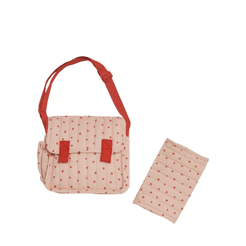 Carrie Convertible Changing Set – Strawberry